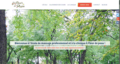 Desktop Screenshot of ecoledemassage.ca